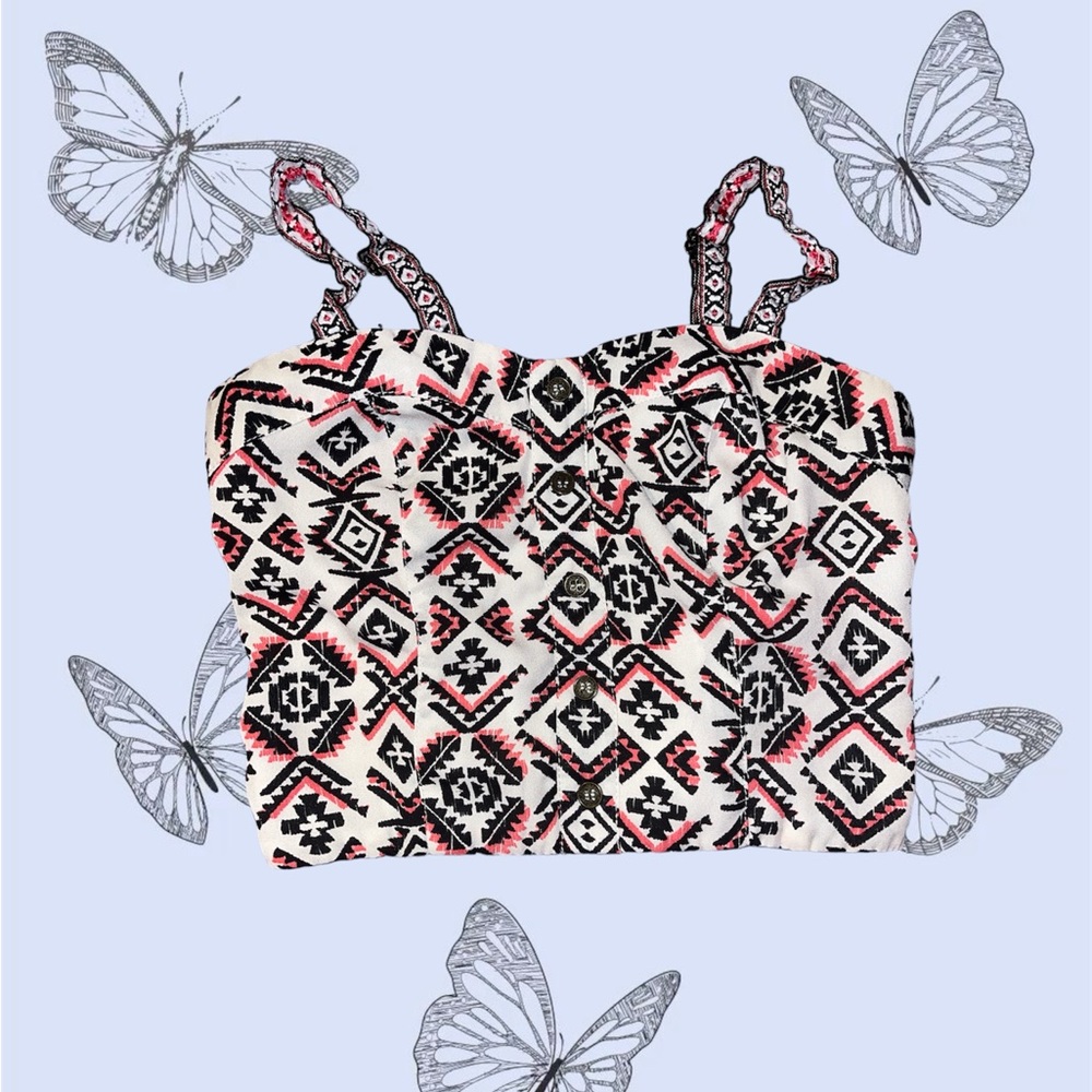 Native Summer Crop-Top 🪷☀️